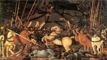 Paolo Uccello Painting - Bernardino Della Ciarda Thrown Off His Horse early Renaissance Paolo Uccello